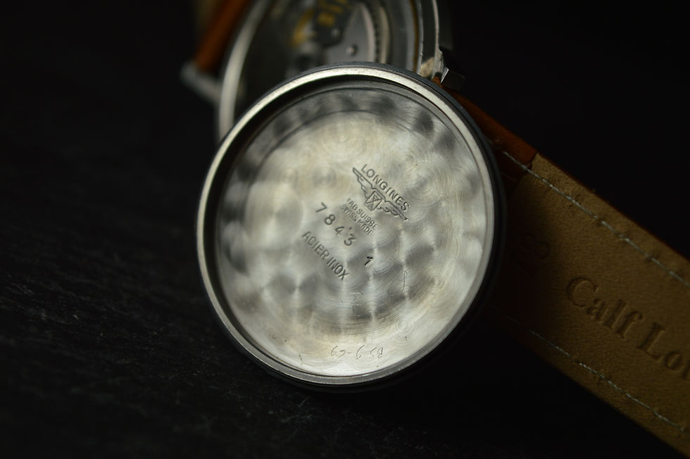 Miniatura: Longines Rare Men's Vintage Calatrava Automatic 7843 Stainless Steel Cal.342