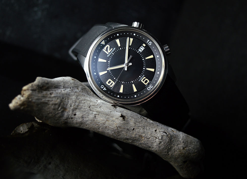 Miniatura: Jaeger-LeCoultre Polaris Full Set Men's Oversized Diver Watch Steel 42mm (2020)