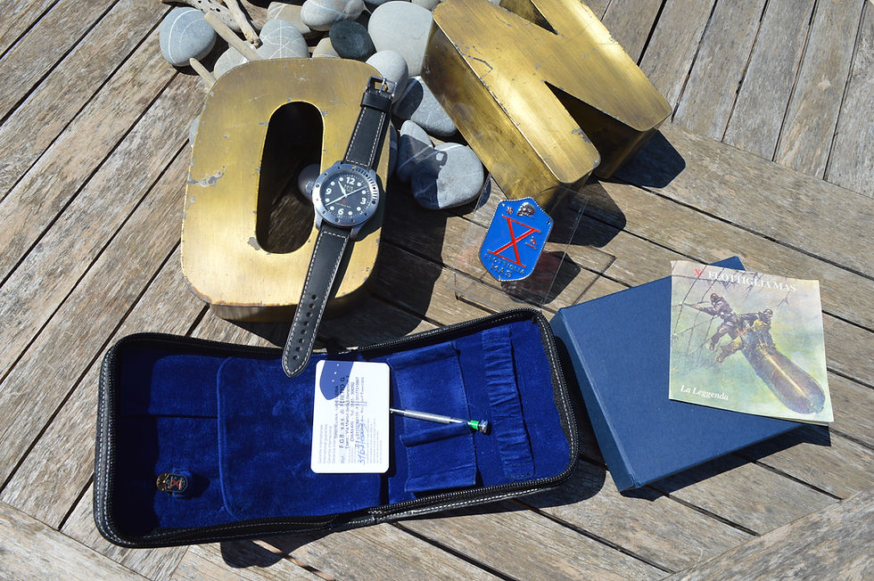 Miniatura: RAID RARE FLOTTIGLIA MARINA XMA LIMITED EDITION MILITARY DIVER STEEL FULL SET