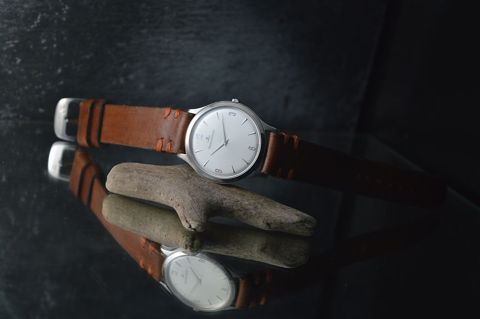 Miniatura: JAEGER-LECOULTRE 145.6.79 MASTER ULTRA THIN PLATINUM FULL SET RARE 34MM WATCH