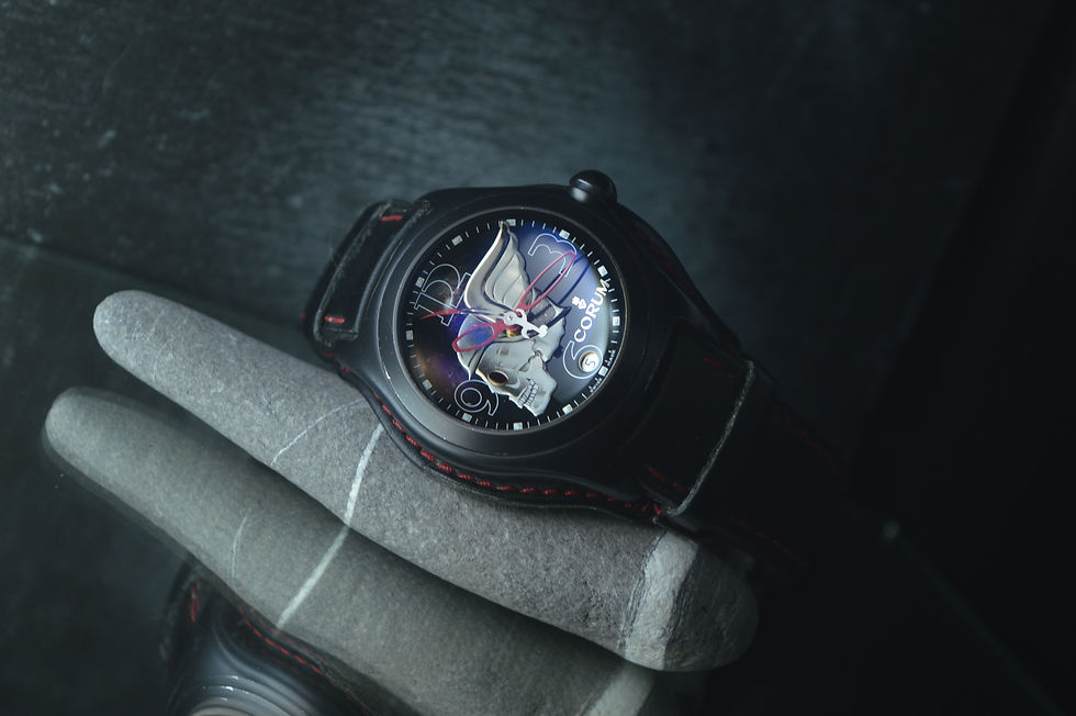 Miniatura: CORUM BUBBLE NIGHT FLYER LTD EDITION 999 PCS. FULL SET AUTOMATIC RARE WATCH 45MM