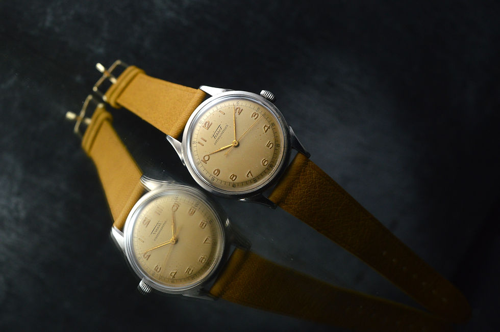 Miniatura: TISSOT RARE MEN'S WATERPROOF WATCH STAINLESS STEEL GORGEOUS DIAL CAL.27-21T