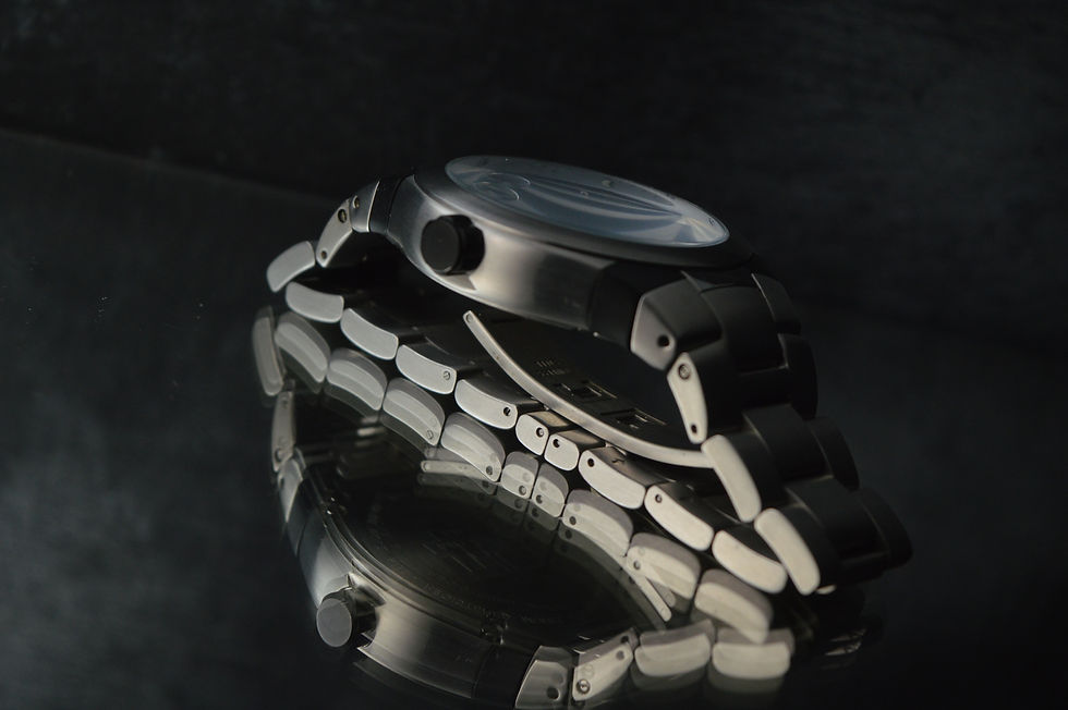 Miniatura: MOMO DESIGN MEN'S ESSENZIALE STAINLESS STEEL VINTAGE DIVER WATCH OVERSIZED 44MM