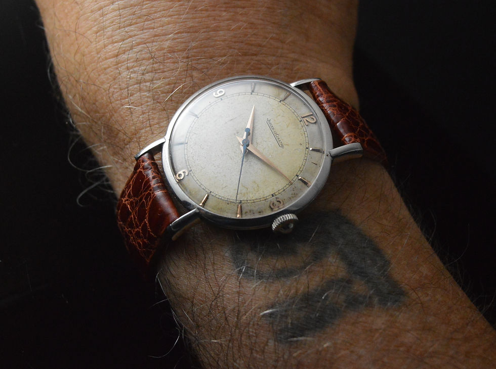 Miniatura: Jaeger-LeCoultre Vintage Rare Men's Calatrava Oversized 1940’s Classic 36mm