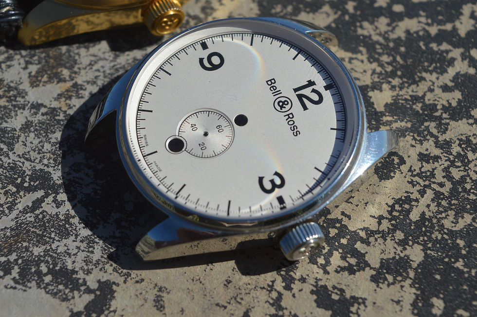 Miniatura: Bell & Ross Vintage Br-123-original Men's Oversized Watch Double Case And Dial