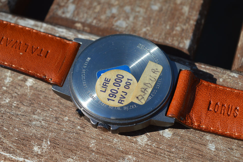 Miniatura: Lorus Ultrarare Men's Soccer Timer Italia 90 Vintage Watch 35mm New Old Stock