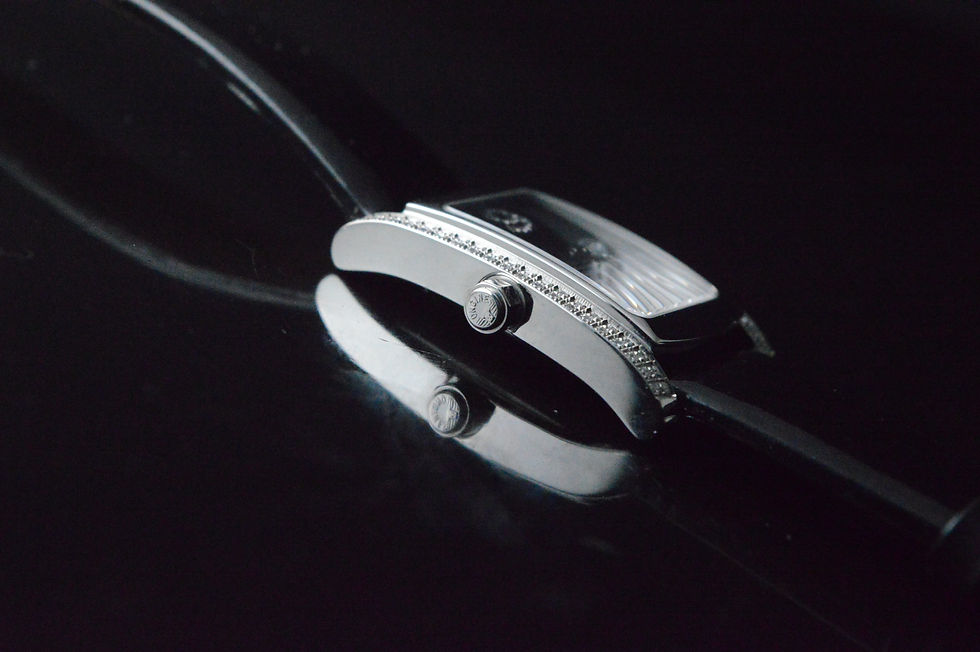 Miniatura: Longines DolceVita Full Set Unworn Diamonds Black Dial Women