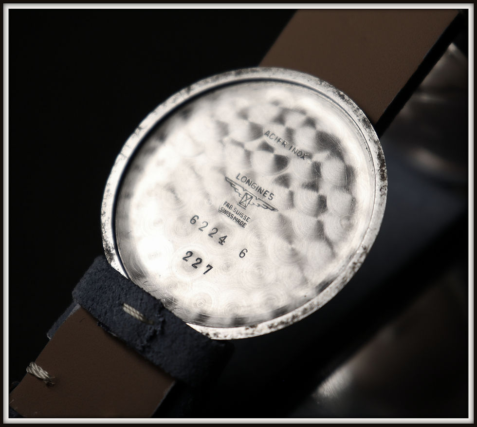 Miniatura: Longines Men's Salmon Dial Calatrava 6224-6 Stainless Steel Manual Winding