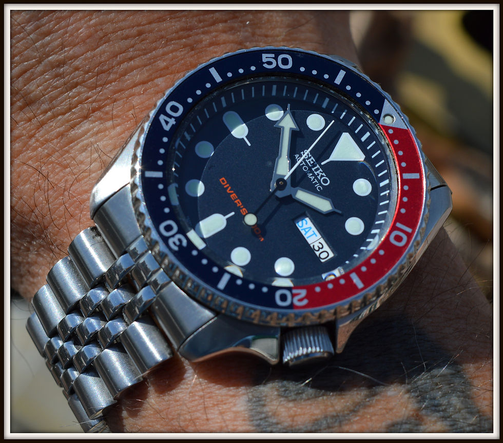 Miniatura: Seiko Scuba Stainless Steel Vintage 7s26-0020 Skx009 Diver Pepsi 200m