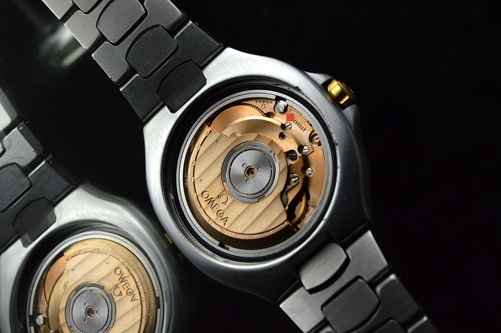 Miniatura: OMEGA  TOP CONDITION FULL SET PRE BOND SEAMASTER AUTOMATIC STEEL/GOLD DIVER 38MM