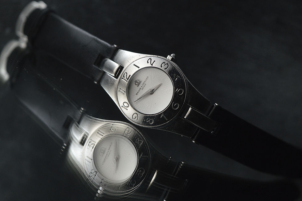 Miniatura: Baume & Mercier Linea Full Set Ladies Dress Watch Stainless Steel 25mm (2007)