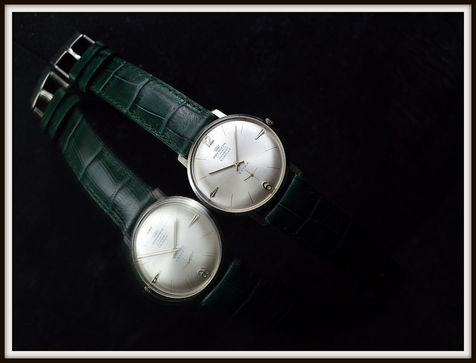 Miniatura: Pryngeps Extra Rare Vintage Calatrava Watch 34mm Fine Original Dial Hand Winding