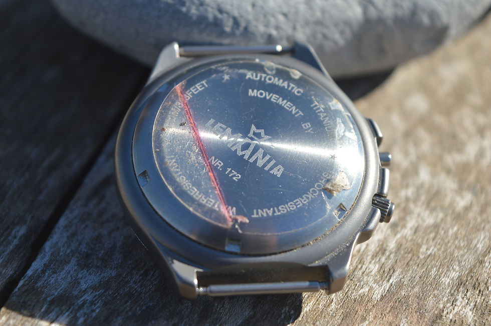 Miniatura: LEMANIA ELVSTROM REGATTA VINTAGE DIVER CHRONOGRAPH CASE NEW OLD STOCK CONDITION