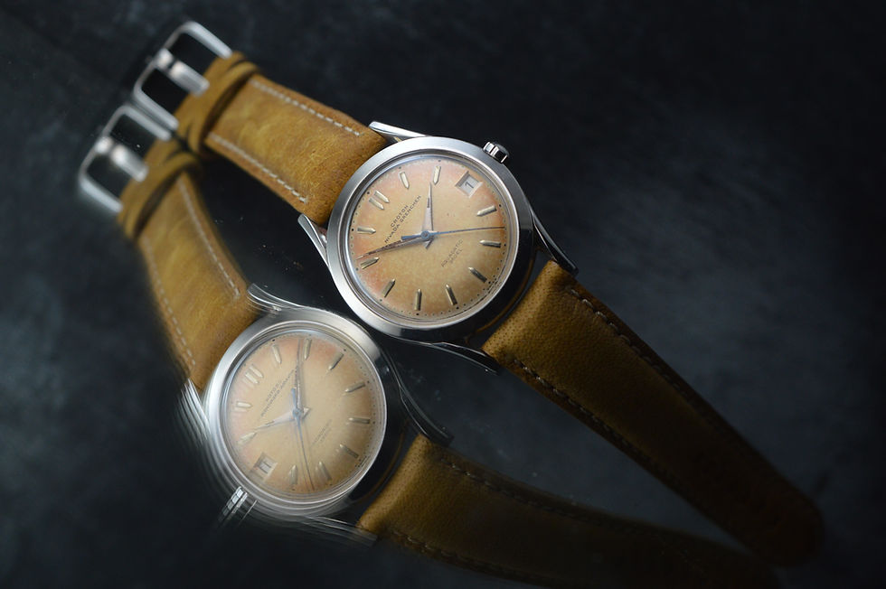 Miniatura: CROTON NIVADA GRENCHEN RARE AQUADATIC 360L VINTAGE AUTOMATIC STEEL DIVER