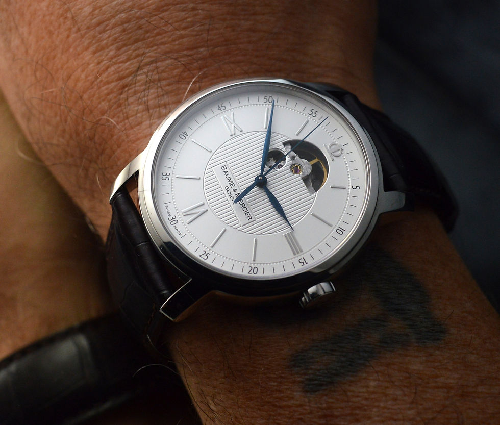 Miniatura: BAUME & MERCIER FULL SET TOP CONDITION CLASSIMA EXECUTIVES AUTOMATIC 42MM