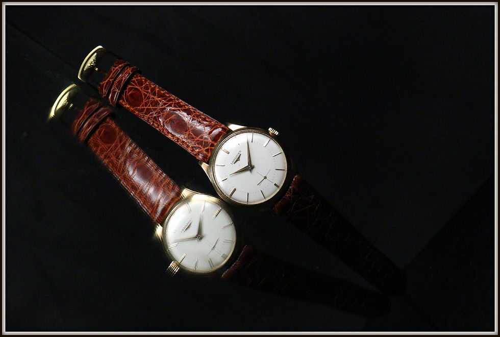 Miniatura: Longines Ref.7016 Men's Calatrava 18k Yellow Solid Gold Cal.30l 35mm