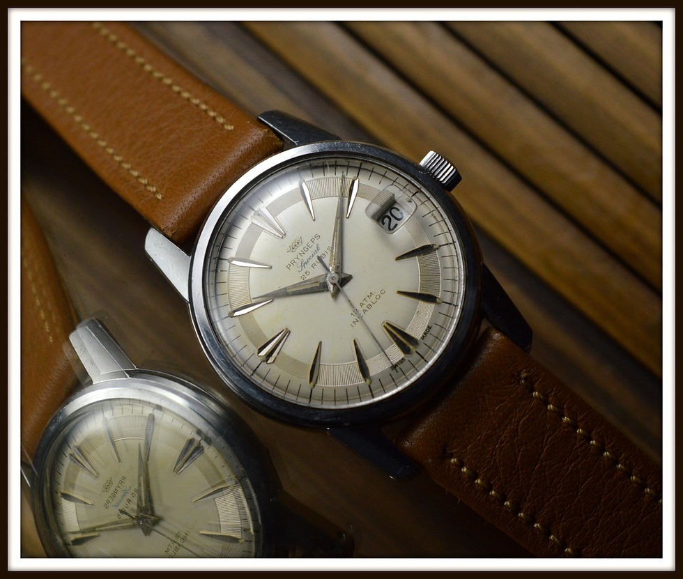 Miniatura: Pryngeps Men's Rare Special 25 Rubis Automatic Stainless Steel Vintage Diver