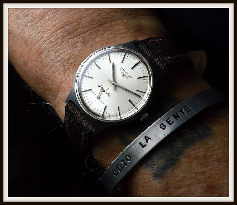 Miniatura: Longines Flagship 8634 Indici Radiali Quadrante Originale Cassa Acciaio (1974)