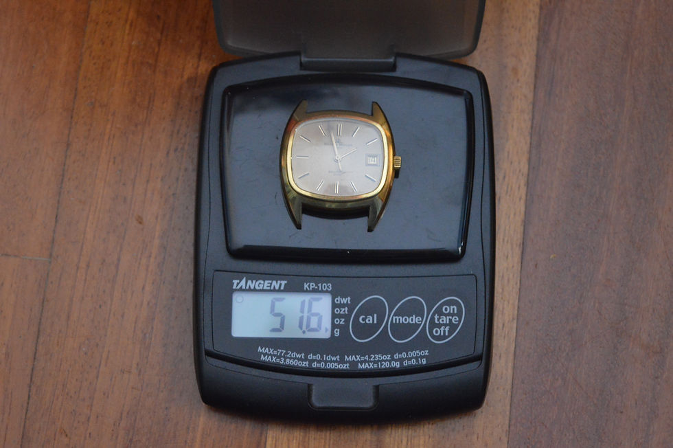 Miniatura: BAUME & MERCIER BAUMATIC 36000 A/H VINTAGE VERY HEAVY (51 G.!)18K GOLD AUTOMATIC