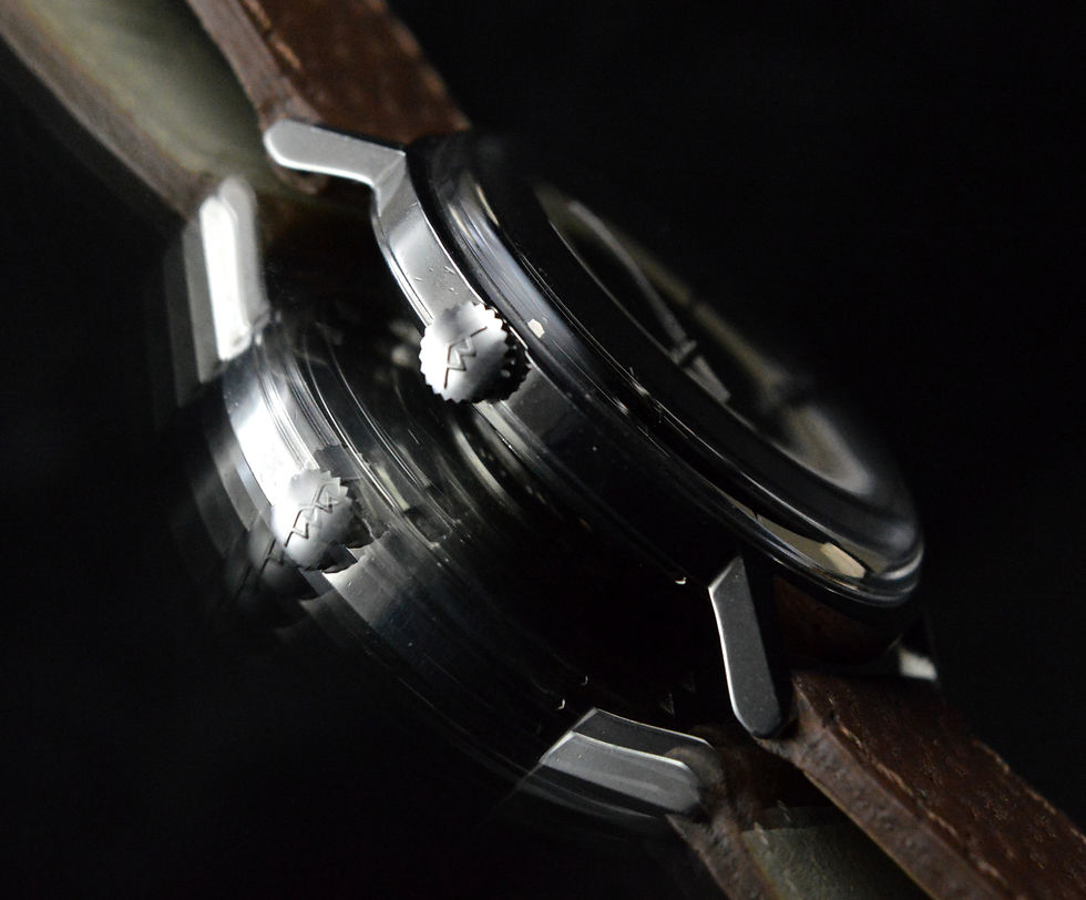 Miniatura: MOVADO KINGMATIC "S" TOP CONDITION AUTOMATIC STEEL WATCH 34MM RARE!
