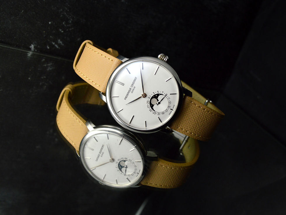 Miniatura: FREDERIQUE CONSTANT FULL SET MANUFACTURE SLIMLINE MOONPHASE 42MM