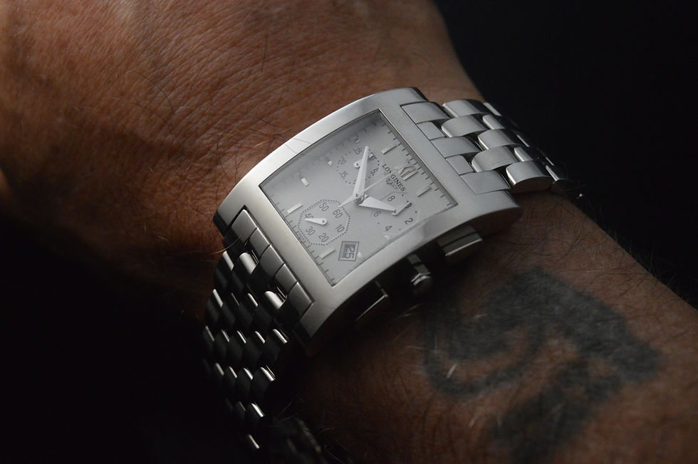 Miniatura: LONGINES MEN'S FULL SET UNWORN DOLCE VITA CHRONOGRAPH STAINLESS STEEL