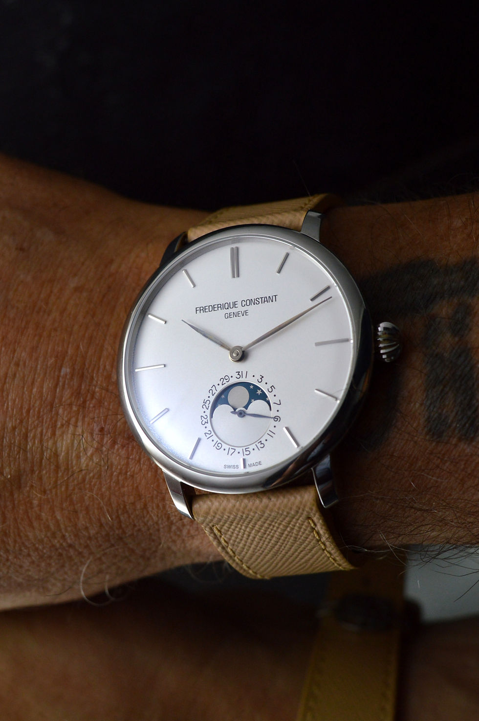 Miniatura: FREDERIQUE CONSTANT FULL SET MANUFACTURE SLIMLINE MOONPHASE 42MM