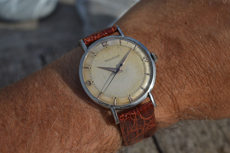 Miniatura: Jaeger-LeCoultre Vintage Rare Men's Calatrava Oversized 1940’s Classic 36mm