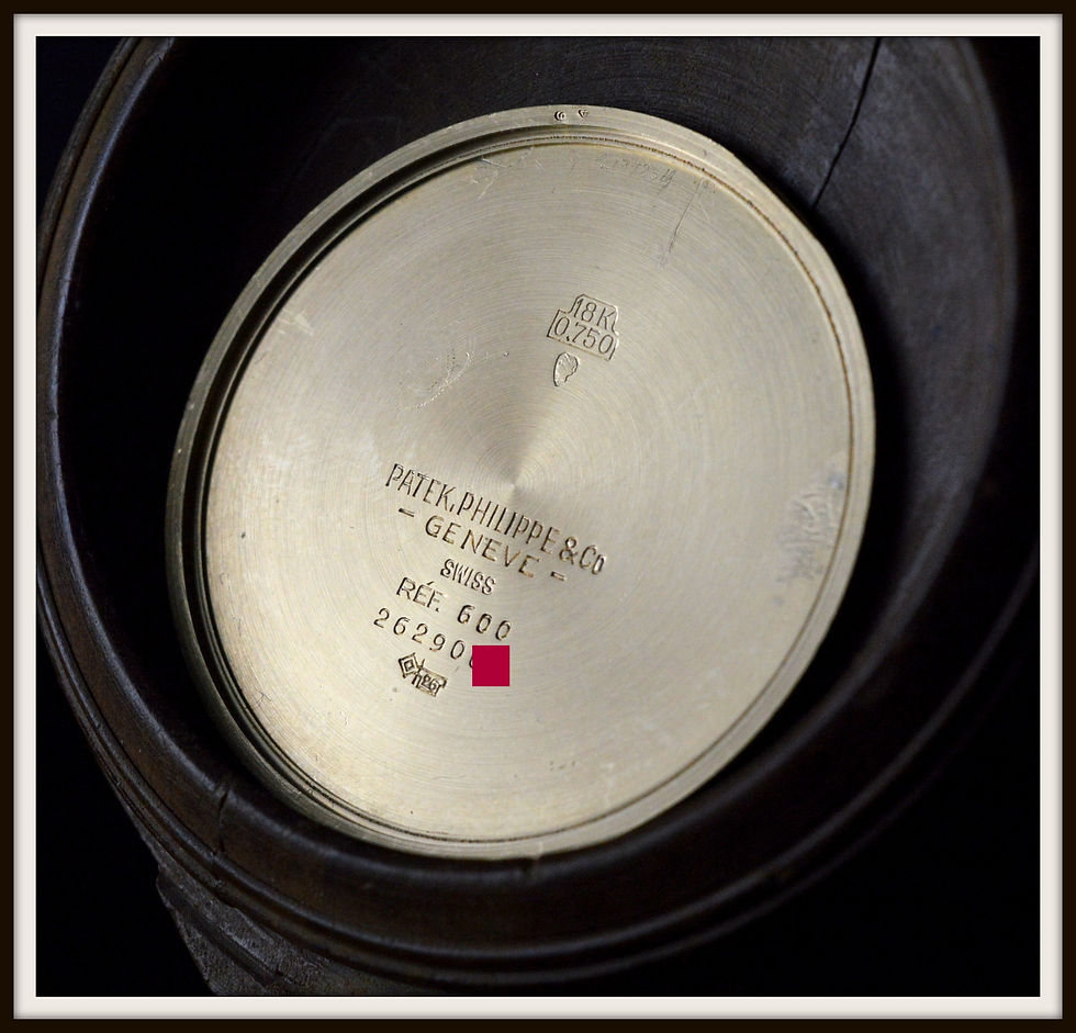 Miniatura: Patek Philippe Pocket Watch 18k Yellow Gold Double Name Oscar Linke Genova