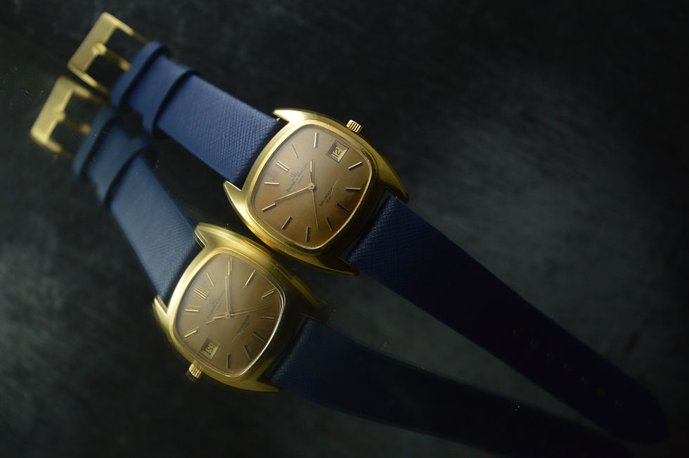 Miniatura: BAUME & MERCIER BAUMATIC 36000 A/H VINTAGE VERY HEAVY (51 G.!)18K GOLD AUTOMATIC