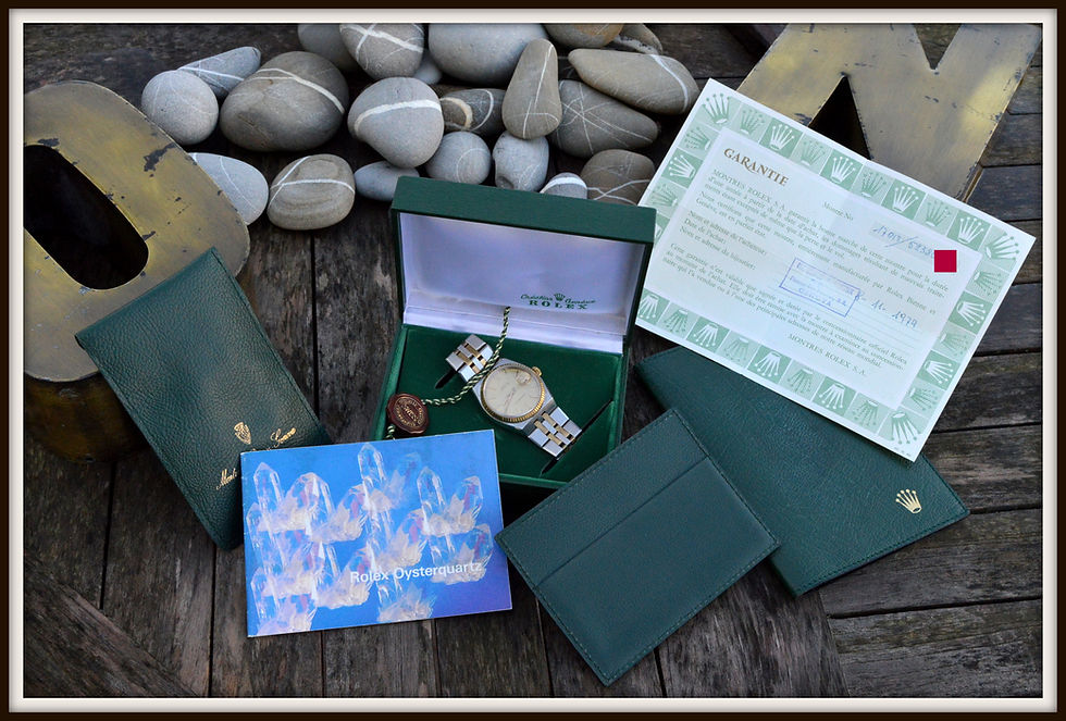 Miniatura: Datejust Oysterquartz 17013 Mark I Full Set First Owner (1979) One Line 36mm