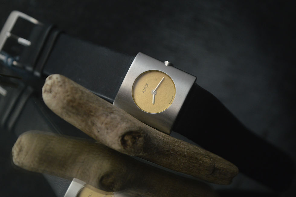 Miniatura: ALFEX N.O.S. MOMENTS LADIES VINTAGE WATCH DESIGN TAKASHI KATO REF. 5349/02 RARE!
