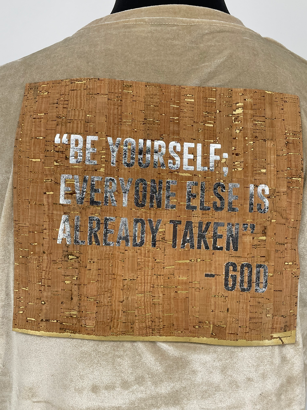 Thumbnail: God Said Couture Classic Cream Velvet T