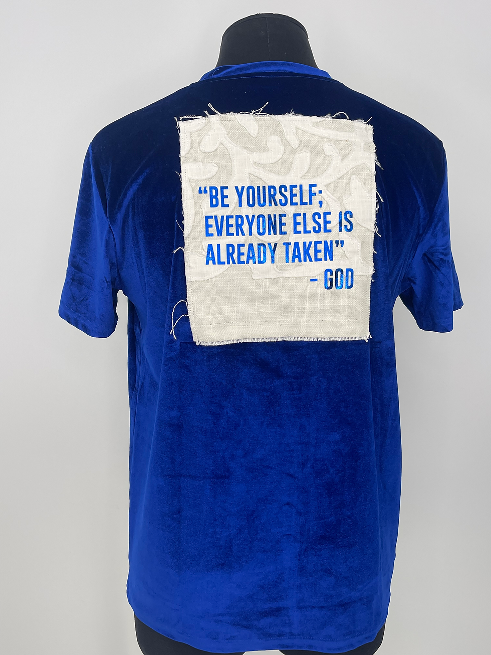 Thumbnail: God Said Couture Classic Royal Velvet T