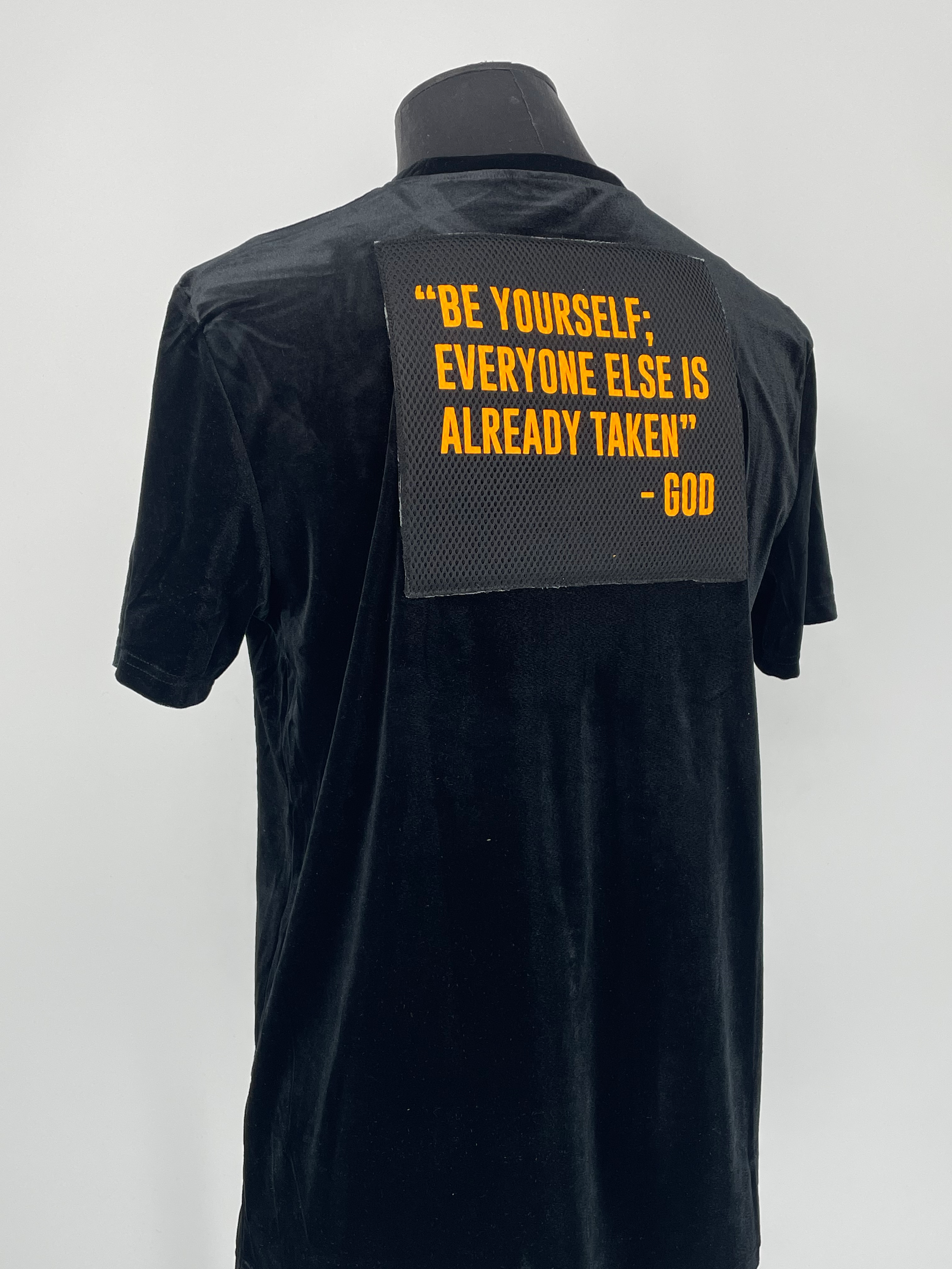 God Said Couture Classic Black Velvet T