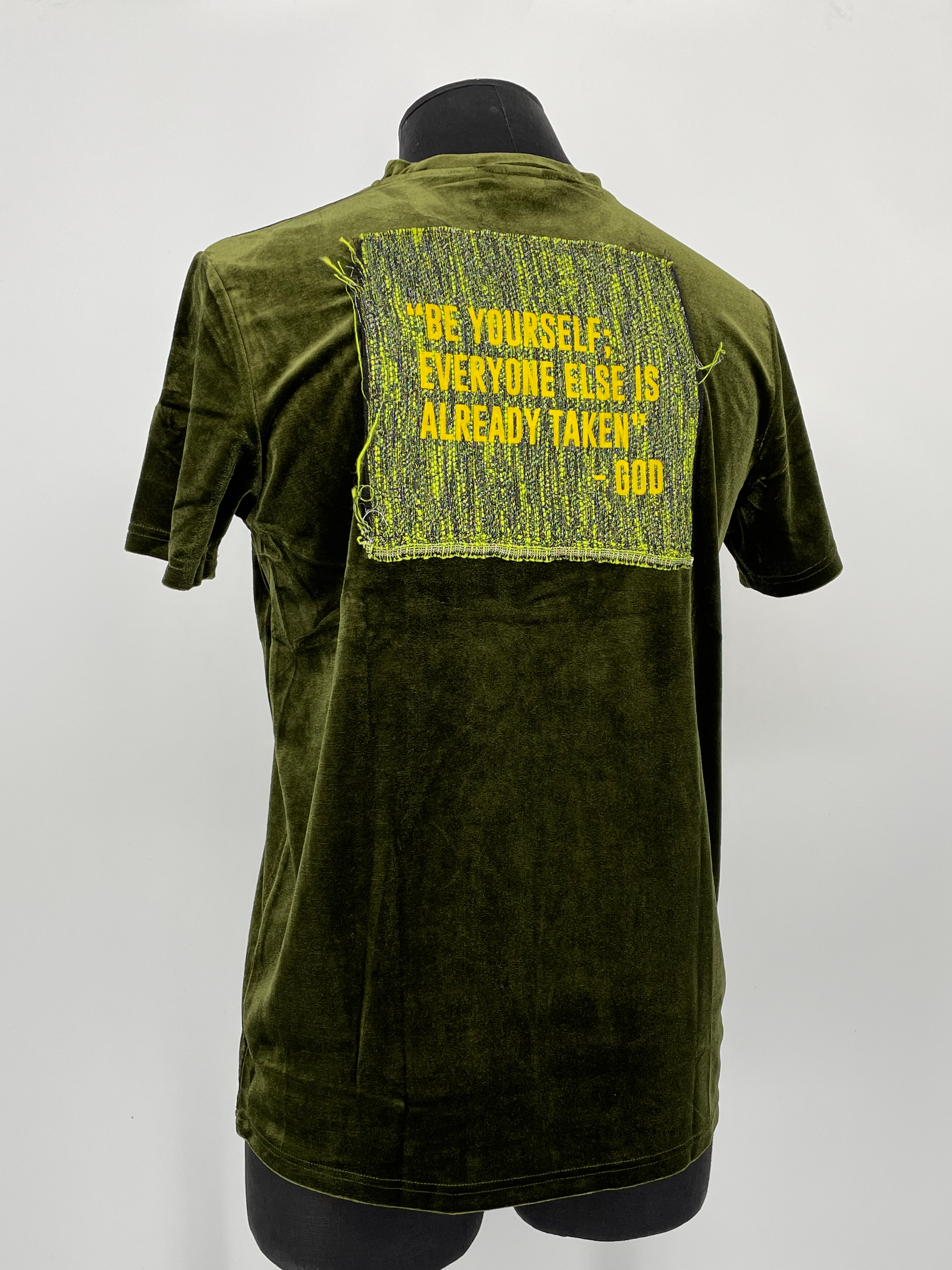 God Said Couture Classic Forest Velvet T