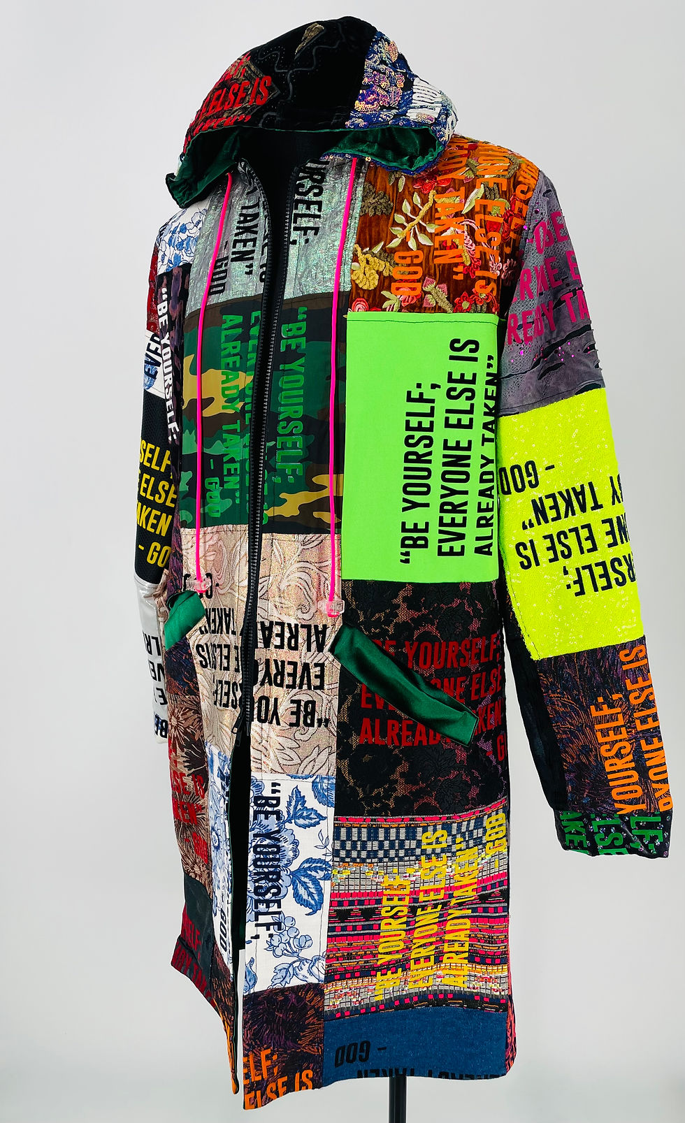 Thumbnail: God Said Couture Signature Patch Coat
