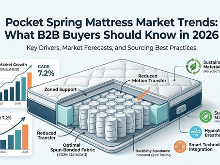 Pocket Spring Mattress Market Trends: What B2B Buyers Should Know in 2026