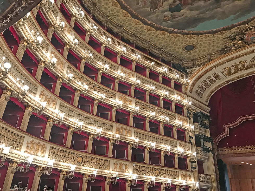 Das Theater San Carlo in Neapel
