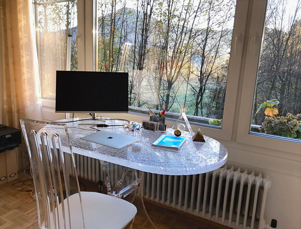 Elma's Arbeitsplatz
