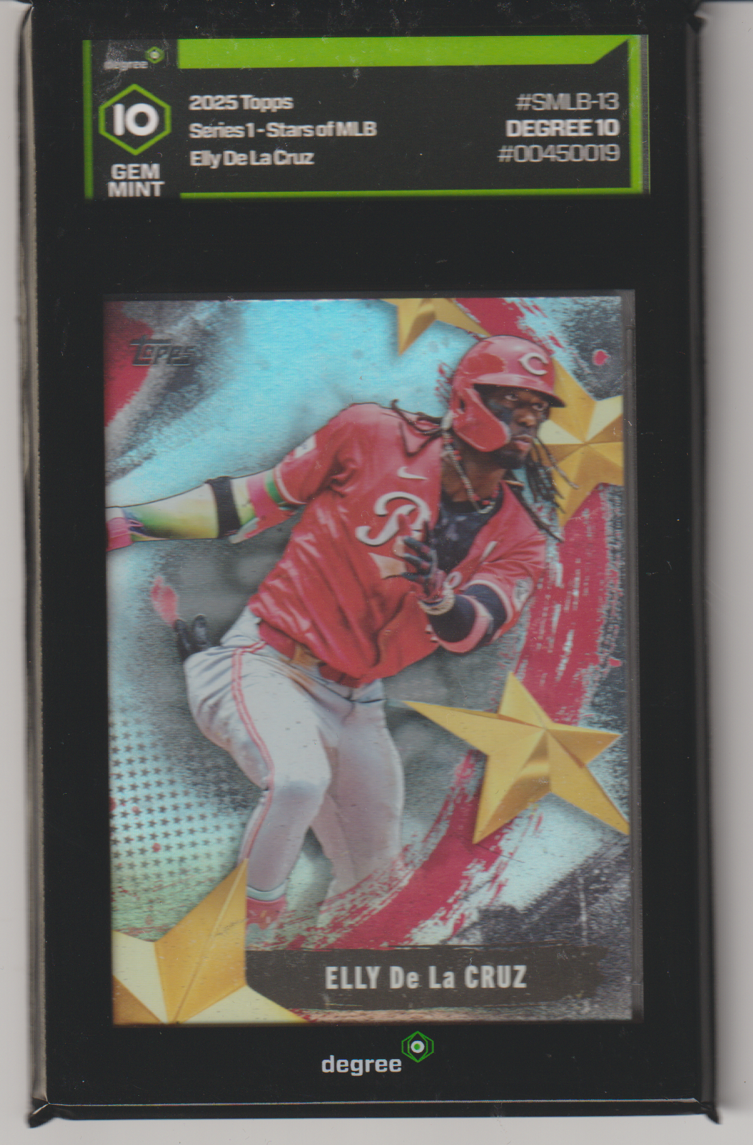 2025 Topps HG-28 Elly DeLaCruz Baseball Graded Card