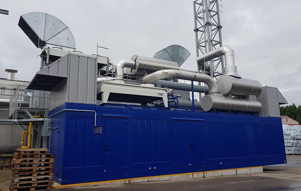 Thumbnail: Modular Gas Power Plant based TCG2032V16 Container Cogeneration Plant
