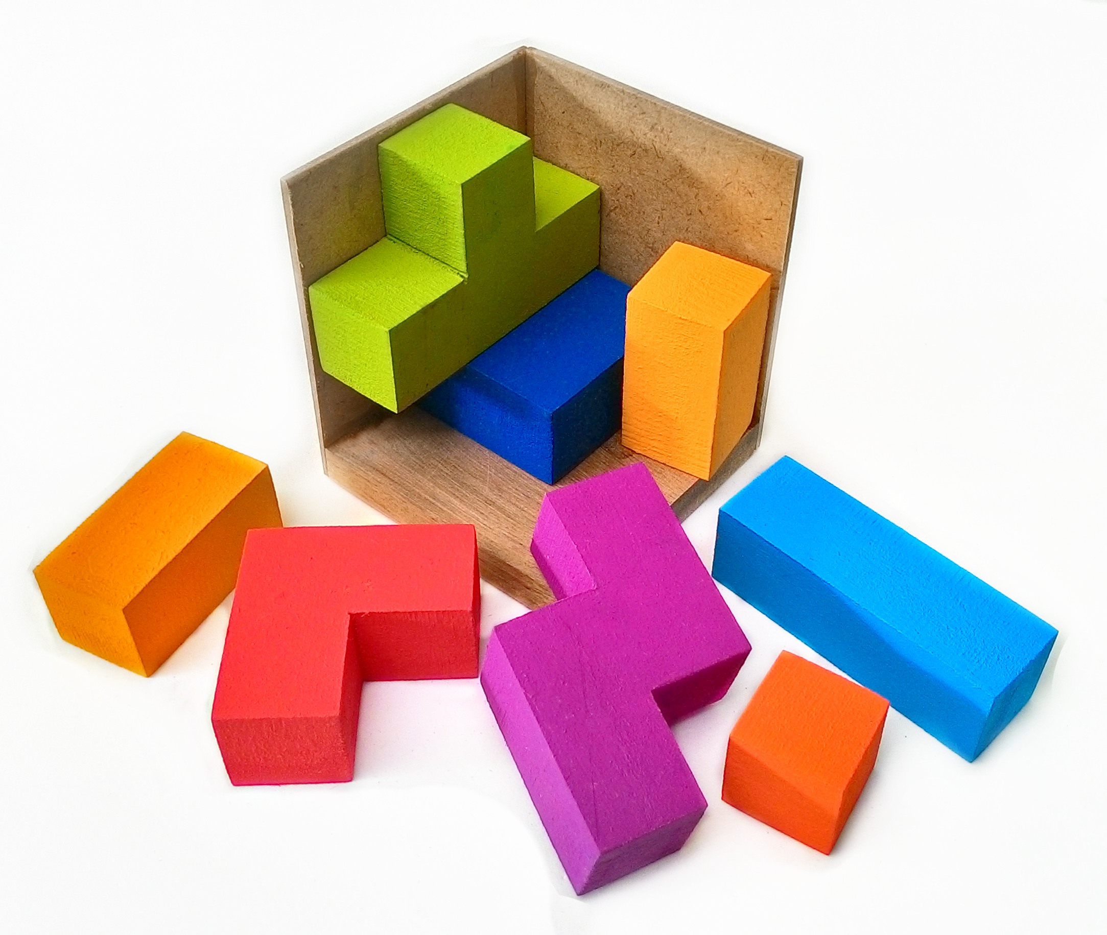 Cubo Tetris - Quebra Cabeça