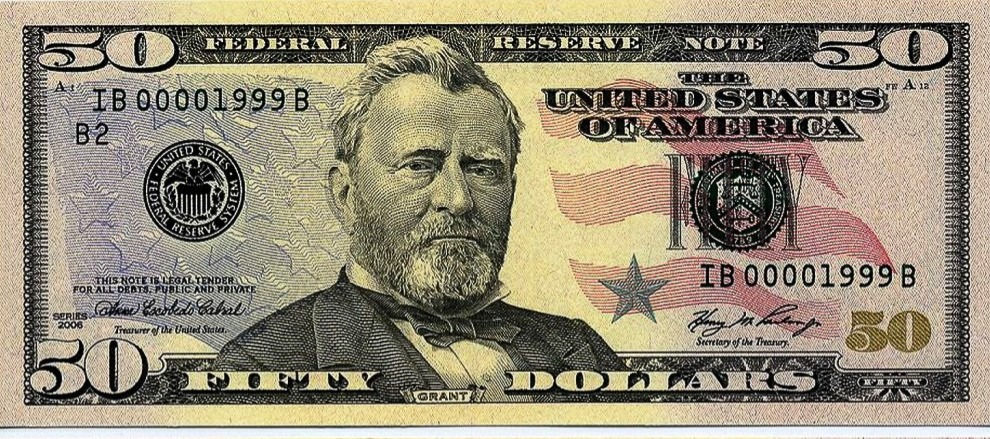 50 Dollars банкноти, парти, диско, сувенирни банкноти