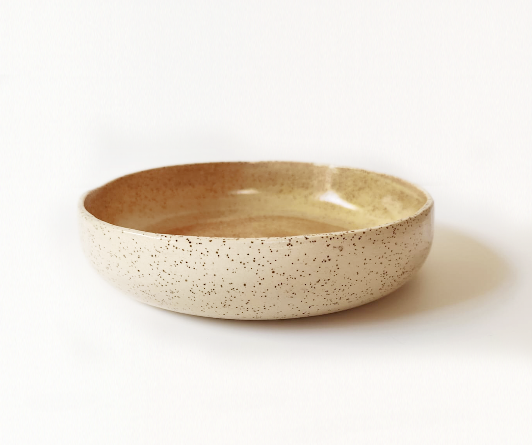 Rounded Honey Sand Bowl