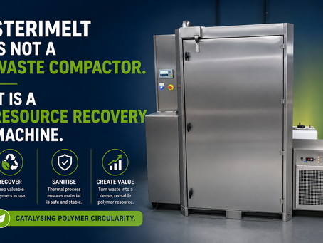 Sterimelt Is Not a Waste Compactor. It Is a Resource Recovery Machine
