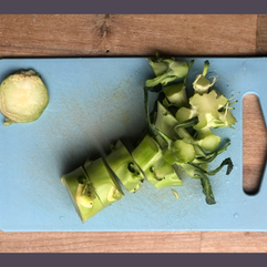 Broccoli stem recipe to reduce your vegetable waste