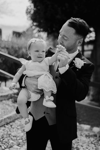 Family photo. Destination Wedding at Lake Garda, Italy. With Amy Woodham Photography.