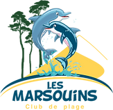Logo du club de plage Les Marsouins à Arcachon