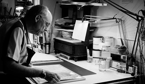 travaux de restauration de papier